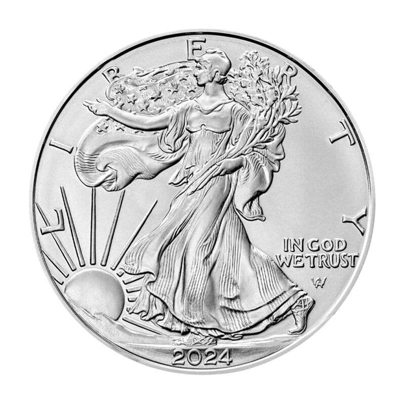 1 oz Ag - Stany Zjednoczone 1$ Orzeł 2024 - uncja srebra