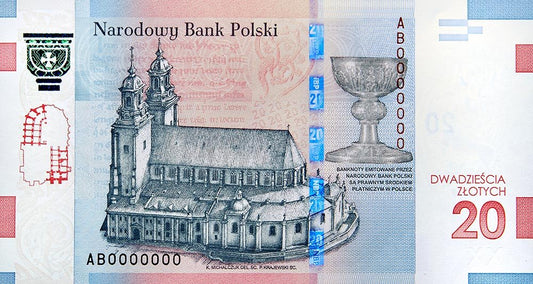 20 zł 1050. rocznica Chrztu Polski - 2015 rok