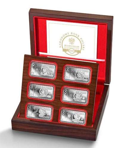Zestaw Polskie banknoty obiegowe 2022