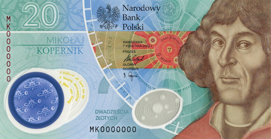 20 zł Mikołaj Kopernik - 2023 rok