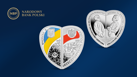 10 złotych i 10 hrywien - Przyjaźń i braterstwo zestaw 2023
