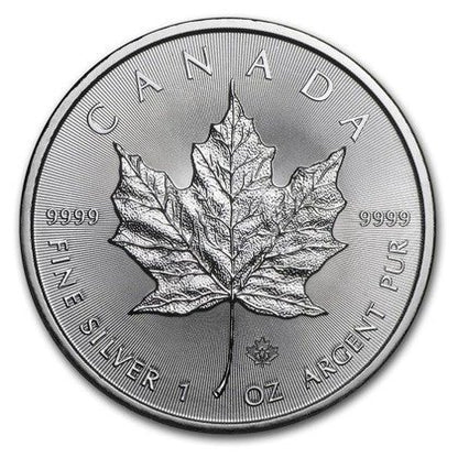1 oz Ag - Kanada 5$ Liść Klonu 2014 - uncja srebra